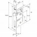 Fechadura Concept Banheiro 40mm Roseta Cromada RR1 401-40CB CR Pado