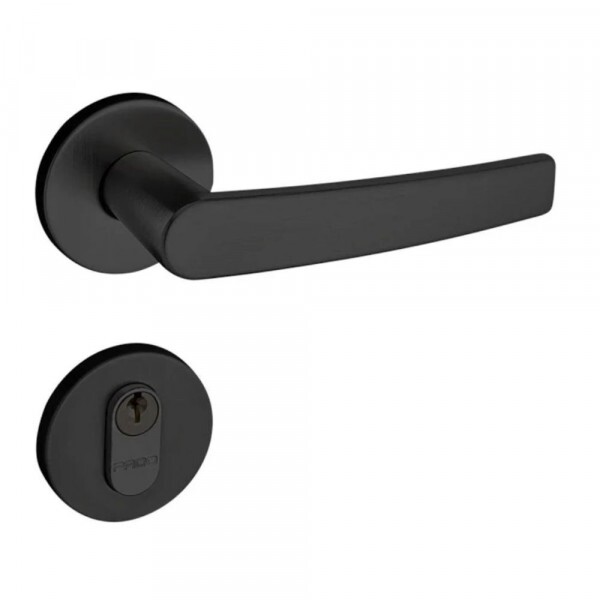 Fechadura Concept Externa 40mm Roseta Preta RR1 401-40CE CCZ-55 EP Pado