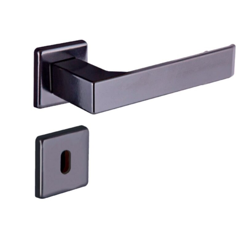 Fechadura Quadratta Reta Interna 5302 Preto 55mm Aliança