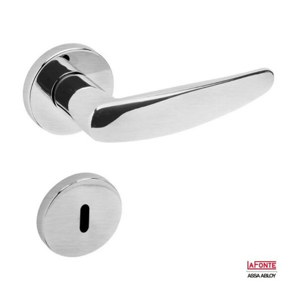 Fechadura 515P Maison Interna ST2-55 ROS 327 55mm Inox Cromo Acetinado La Fonte