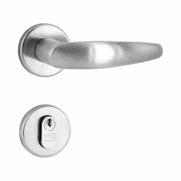 Fechadura 515P Maison Externa ST2-55 ROS 327 55mm Inox Cromo Acetinado La Fonte