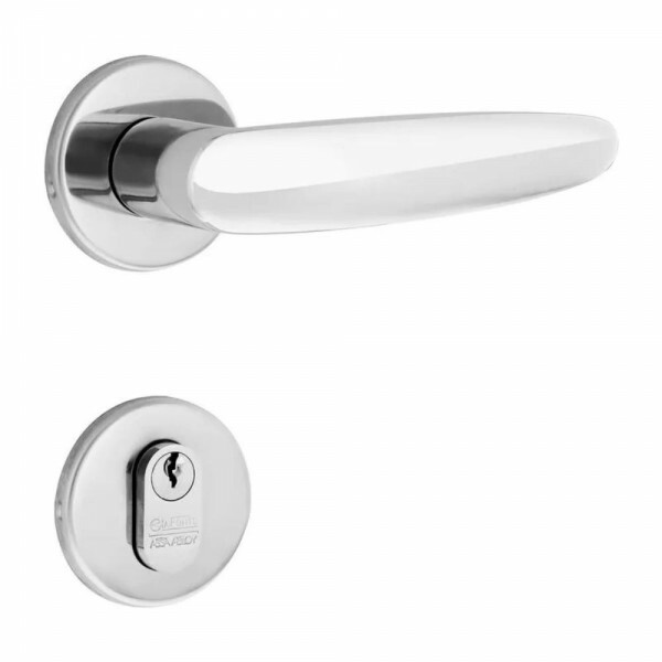 Fechadura 515P Maison Externa ST2-55 ROS 327 55mm Inox Cromado La Fonte