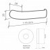 Fechadura Duna 2 Interna 55mm Cromado M0915Z R0069 IZ1851 Imab