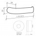 Fechadura Duna 2 Interna 55mm Cromo Acetinado M0915Z R0069 IZ1851 Imab