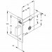 Fechadura de Segurança Tetra Auxiliar 1004 Par 40mm Roseta Redonda Colonial Stam