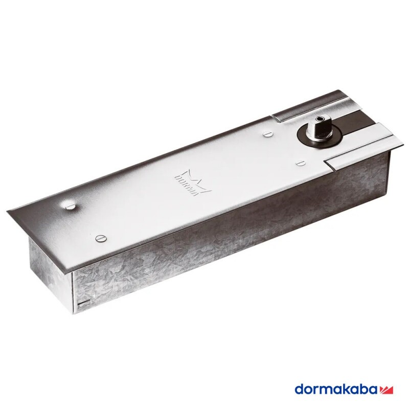 Mola Hidráulica de Piso BTS-75R Universal Reforçada EN 2-5 Portas até 180kg Inox Polido Dorma