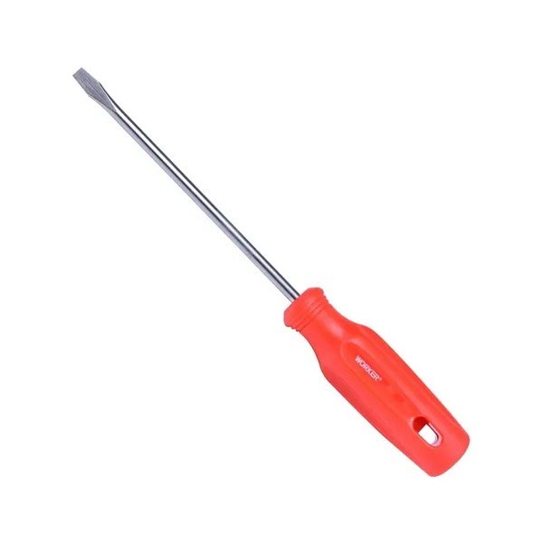 Chave de Fenda 3/16X4" Vermelho Worker