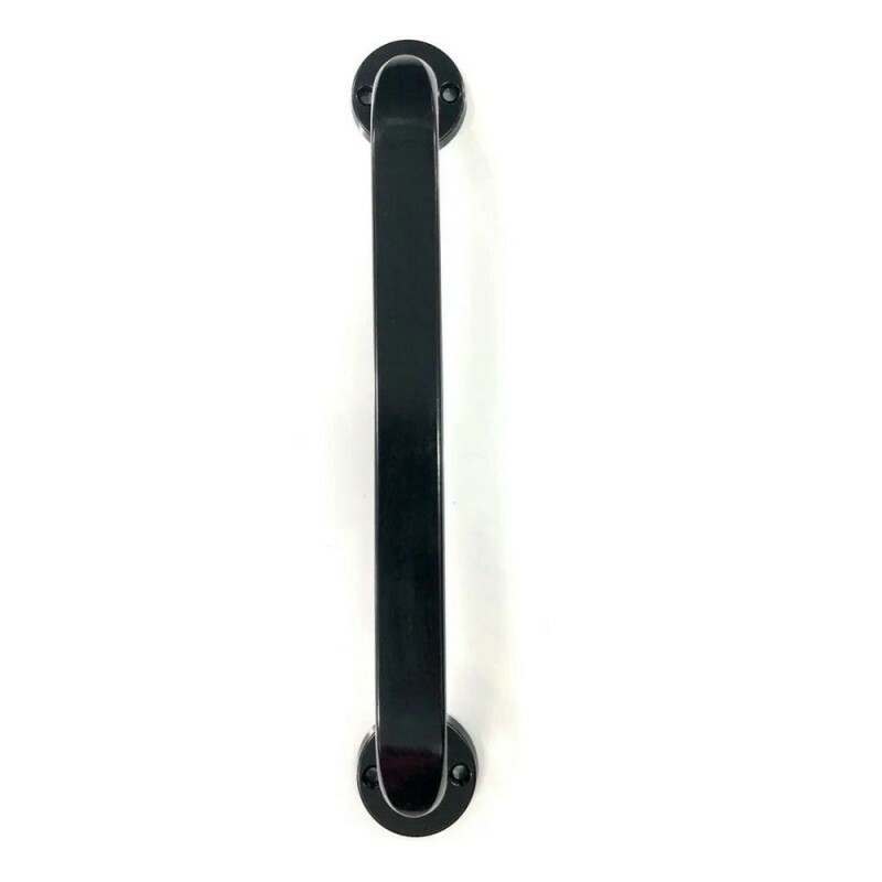 Puxador Classic 250mm Zamac Pintado Preto Cartela Isero