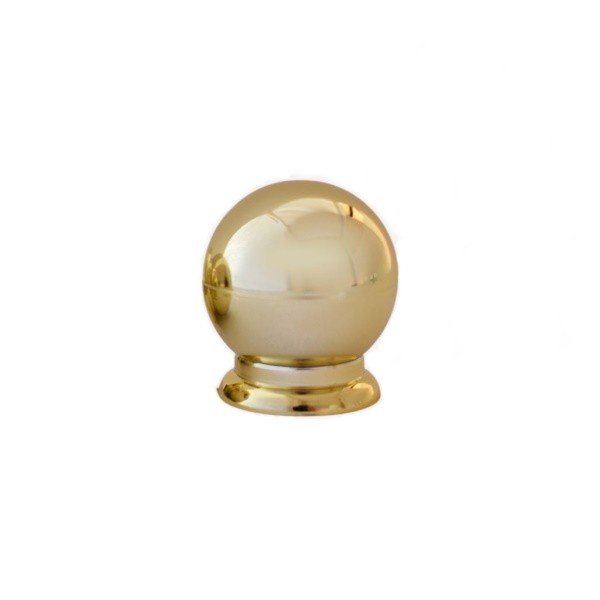 Puxador para Móveis Bola 32mm Dourado PVC Completa